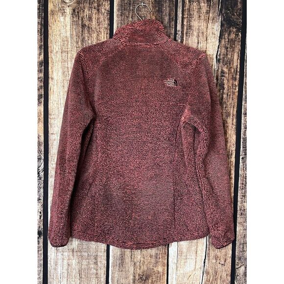 The North Face Osito Women's Size Large Fleece Soft Fluffy Full Zip Rose Pink - Picture 2 of 6